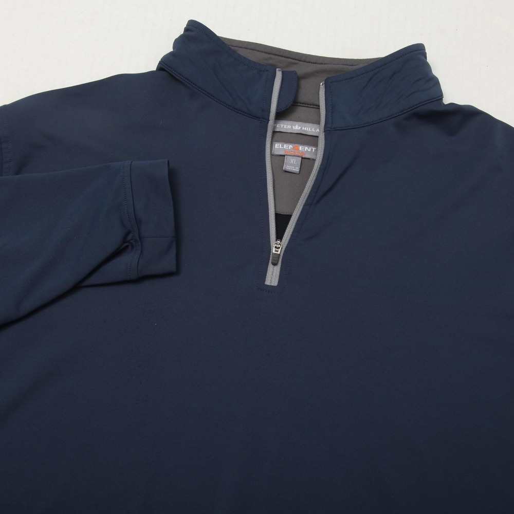 Peter Millar Perth Performance Pullover Mens Xl B… - image 1
